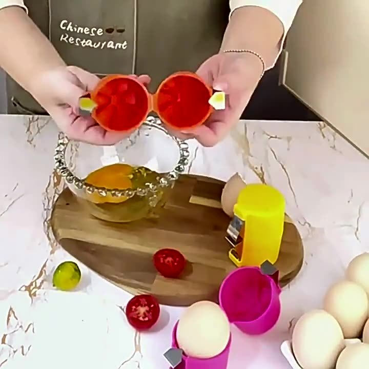 Creative Easy Egg Cracker