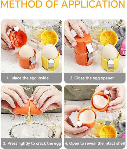 Creative Easy Egg Cracker